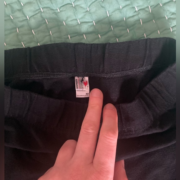 EUC Los Angeles Apparel spandex bike shorts black M - Picture 4 of 8